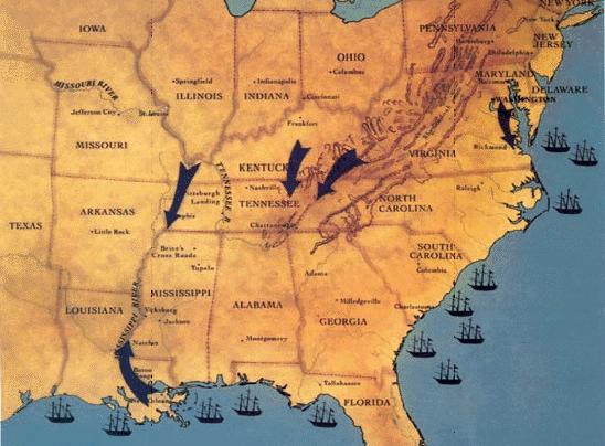the map